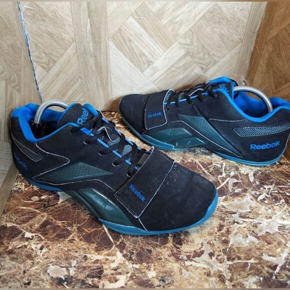 Reebok Men's running walking training black shoes size 11.   678 - Picture 1 of 11